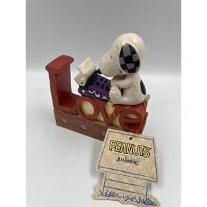 NEW Jim Shore Peanuts Snoopy LOVE Collectible Figurine Charles Schulz #4042379